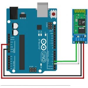 Arduino UNO HC06 câblage