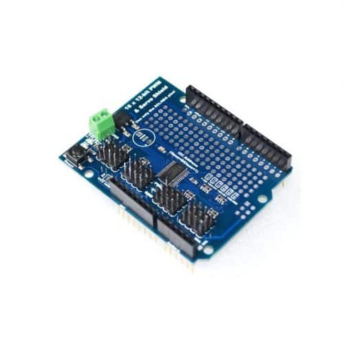 Shield Servo I2C pour Arduino UNO
