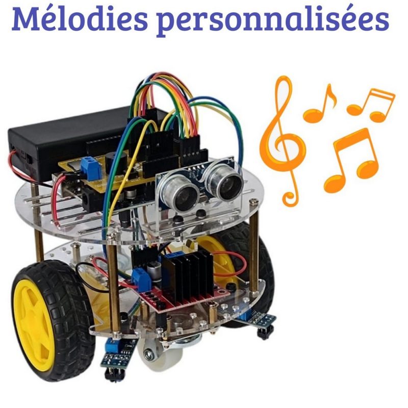 Robot EasyRobot V3 Arduino musique