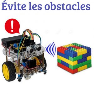 Robot EasyRobot éviteur d'obstacles Arduino